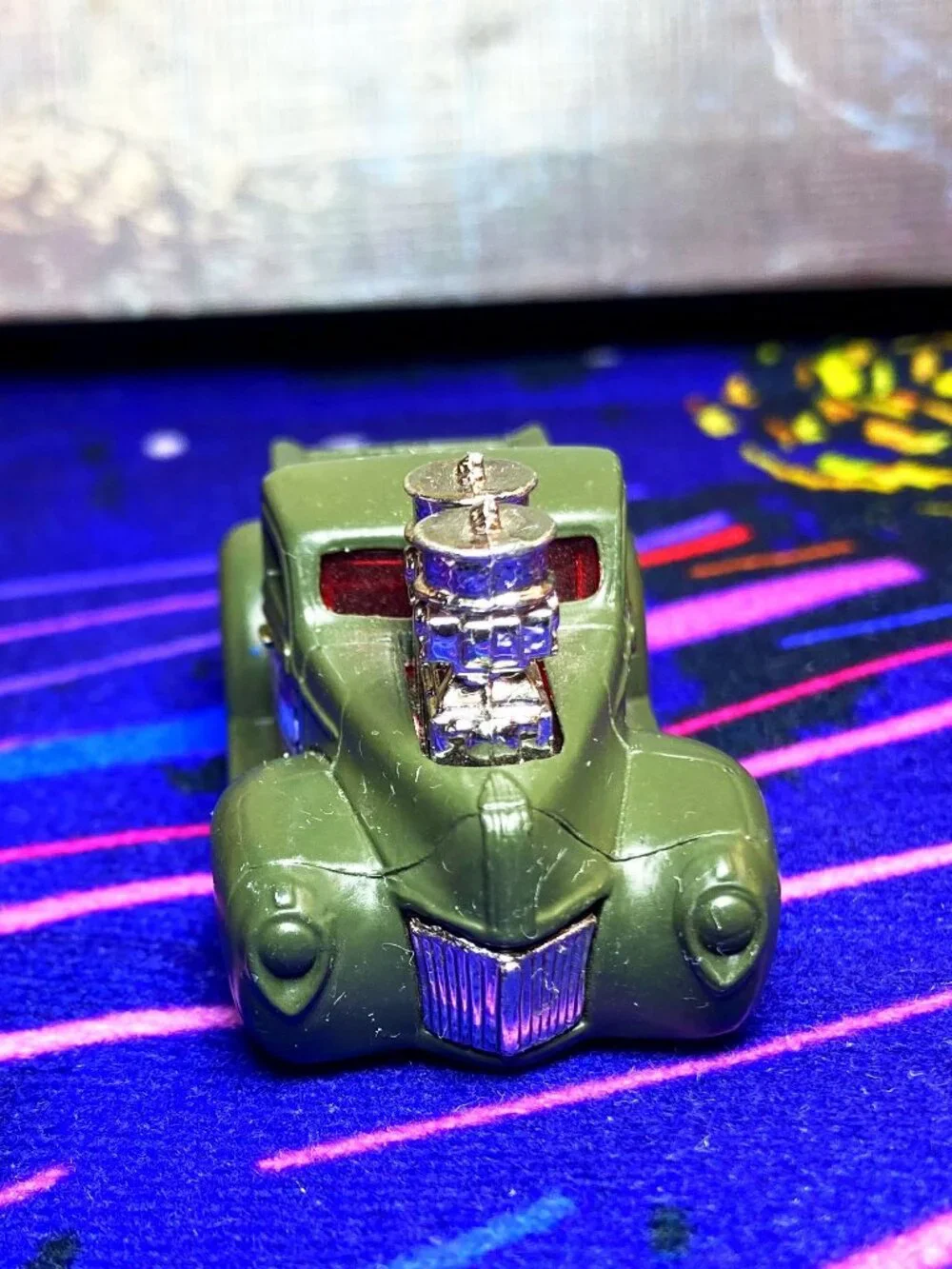 Hot Wheels this olive